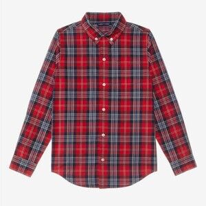 NWT- Janie and Jack Plaid Button-Down Shirt